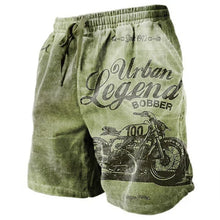 Load image into Gallery viewer, Men's Beach Pants Heavy Shaped Motorcycle 3D Printed Shorts Men Summer Breathable Shorts Fitness Street Shorts Men's Ropa Hombre
