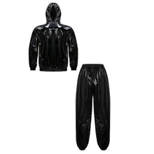 Load image into Gallery viewer, Mens Hooded Windbreaker Jogging Track Suit
