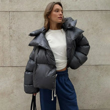 Load image into Gallery viewer, Women's New Breadms Cotton Short Hooded  Jacket
