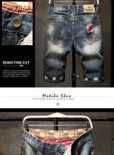 Load image into Gallery viewer, New in Ripped Shorts Men's Vintage Shorts
