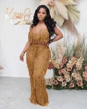 Lade das Bild in den Galerie-Viewer, Sexy Perspective Knitted Hand Hook Tassel Beach Suit
