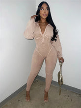Load image into Gallery viewer, Weird Puss Washed Distressed Jumpsuit
