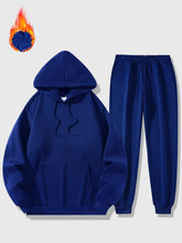Load image into Gallery viewer, Men's Sports 2-piece Solid Color Casual Set
