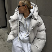 Load image into Gallery viewer, Women's New Breadms Cotton Short Hooded  Jacket

