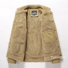 Load image into Gallery viewer, Men Winter Coats Wool Liner Thicker Warm Winter Jackets Good Quality Men Cotton Casual Jackets Outerwear Winter Coats Size 6XL
