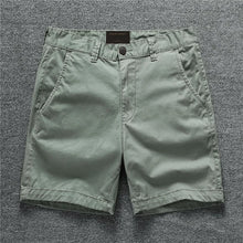 Load image into Gallery viewer, Retro Camouflage Multi-Pocket Cargo Shorts
