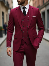 Load image into Gallery viewer, Single Breasted Men's  3 Piece Set
