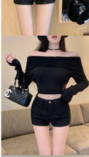 Load image into Gallery viewer, Women's New Sexy High-waisted Hot Pants
