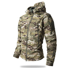 Load image into Gallery viewer, Men Outdoor Three-in-one  All-weather Camouflage Assault Jackets Male Breathable Windbreaker Warm Coats Sportswear Jackets 4XL

