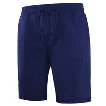 Lade das Bild in den Galerie-Viewer, Men's Summer New Cotton Linen Shorts Male lightweight Breathable Solid Color Linen Trousers Versatile Streetwear Short Pants
