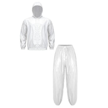 Load image into Gallery viewer, Mens Hooded Windbreaker Jogging Track Suit
