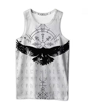 Load image into Gallery viewer, Nordic Viking Mythology Themed Men's Sleeveless Vest 3D Printed Men's Top Streetwear Retro Vest Tank Top Men Mens Clothing
