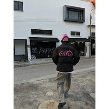 Cargar imagen en el visor de la galería, Pantalones vaqueros retro americanos nuevos con estampado de leopardo y camuflaje para hombres y mujeres, pantalones casuales holgados, rectos y versátiles.
