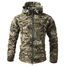 Load image into Gallery viewer, Men Outdoor Three-in-one  All-weather Camouflage Assault Jackets Male Breathable Windbreaker Warm Coats Sportswear Jackets 4XL
