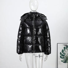 Load image into Gallery viewer, Women's  Hood Casual Stand Collar Zipper Long Sleeve Jacket
