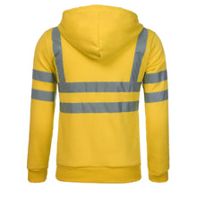 Load image into Gallery viewer, Men's Reflective Strip Hoodie Jackets
