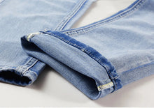 Load image into Gallery viewer, Spring Autumn Denim Suit Men's Slim Micro-stretch Two-piece Spring and Autumn Jacket Jeans
