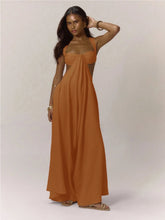 Load image into Gallery viewer, 2026 Backless Jumpsuits For Woman Jumpsuit Sling Hollow Out Slim Solid Color Sleeveless Casual Elegant Temperament Simple Style
