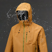 Load image into Gallery viewer, Men's Outdoor Jacket Waterproof Windbreaker Sports Climbing Trekking Multiple Pockets Skiing Softshell Zipper Hooded Jackets
