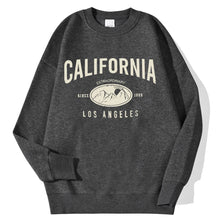Load image into Gallery viewer, New York California Malibu Letter Sweatshirts Winter Women Casual Loose Hoodie Fleece Warm Crewneck Pullover Comfortable Clothes
