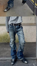 Load image into Gallery viewer, European American Slim Casual Denim Jeans Pants
