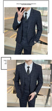 Load image into Gallery viewer, Men Fashion Business Casual Suits
