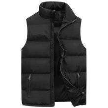 Load image into Gallery viewer, Mens Vest Warm Sleeveless Waterproof Zipper Jacket
