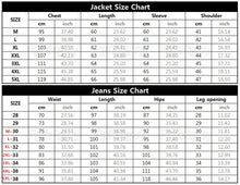 Load image into Gallery viewer, Spring Autumn Denim Suit Men's Slim Micro-stretch Two-piece Spring and Autumn Jacket Jeans
