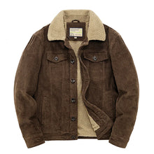 Load image into Gallery viewer, Men's Casual Turn-down Corduroy Jacket
