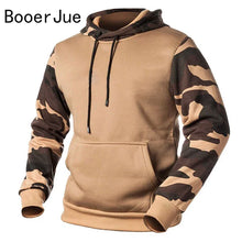 Load image into Gallery viewer, Army Green Men Military Camouflage Hoodies
