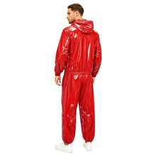 Load image into Gallery viewer, Mens Hooded Windbreaker Jogging Track Suit

