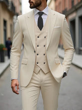Load image into Gallery viewer, Single Breasted Men's  3 Piece Set
