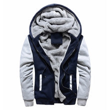 Load image into Gallery viewer, Men's Camouflage Fleece Thicken Hooded Jackets
