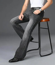 Load image into Gallery viewer, Men's  Flared  Boot Cut Designer Classic Jeans
