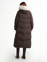 Load image into Gallery viewer, DUSHU Puff Down Jacket Long and Short Styles of Goose Down Jacket Women Fox Fur Collar 2025 Winter Outerwear Simple Commuting
