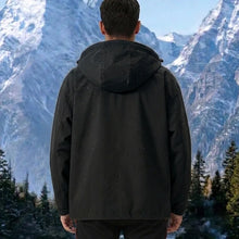 Load image into Gallery viewer, Men's Outdoor Jacket Waterproof Windbreaker Sports Climbing Trekking Multiple Pockets Skiing Softshell Zipper Hooded Jackets
