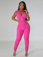 Load image into Gallery viewer, Sleeveless Zip Up Chic and Elegant Woman Jumpsuit
