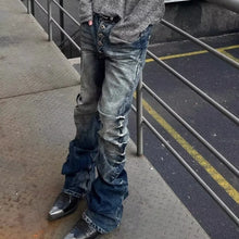 Load image into Gallery viewer, European American Slim Casual Denim Jeans Pants
