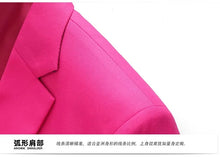 Load image into Gallery viewer, Men's Suits 2 PCS Sets Fashion Business Casual Formal Clothes Man Solid Slim Prom Party Blazer Coats+Trousers Sets Plus Size 6XL
