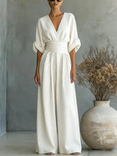 Load image into Gallery viewer, Women  V-neck Jumpsuits forOffusers Overalls Vacation Outfit New
