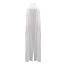 Load image into Gallery viewer, High Neck Sleeveless Wide Leg Jumpsuit
