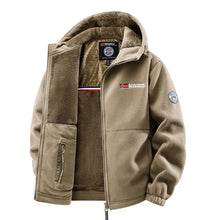 Load image into Gallery viewer, Winter New Fashionable Plush Thickened Warm Hooded Jacket
