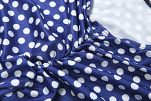 Lade das Bild in den Galerie-Viewer, Kliou  Polka Dot Print Halter Backless Tank Tops+Skinny Long Pants
