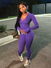 Load image into Gallery viewer, Nibber Sporty Casual 2 Piece Set  Tracksuit
