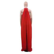 Load image into Gallery viewer, High Neck Sleeveless Wide Leg Jumpsuit
