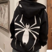 Lade das Bild in den Galerie-Viewer, Full Zip Up Spider Hoodie
