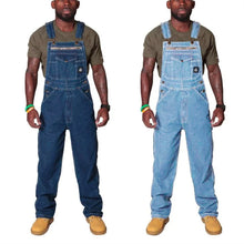 Load image into Gallery viewer, Mens Jeans Cargo  Overalls
