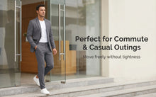 Load image into Gallery viewer, Men's 2-Piece Suit Set Fashionable Eveningwear Tuxedo Pants Ideal for Wedding Parties
