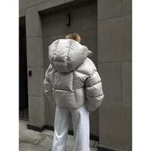 Load image into Gallery viewer, Women's New Breadms Cotton Short Hooded  Jacket
