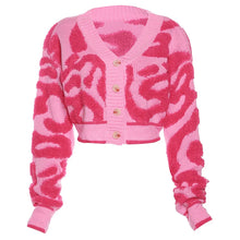 Load image into Gallery viewer, Weird Puss y2k Sweet Cardigan Sweater
